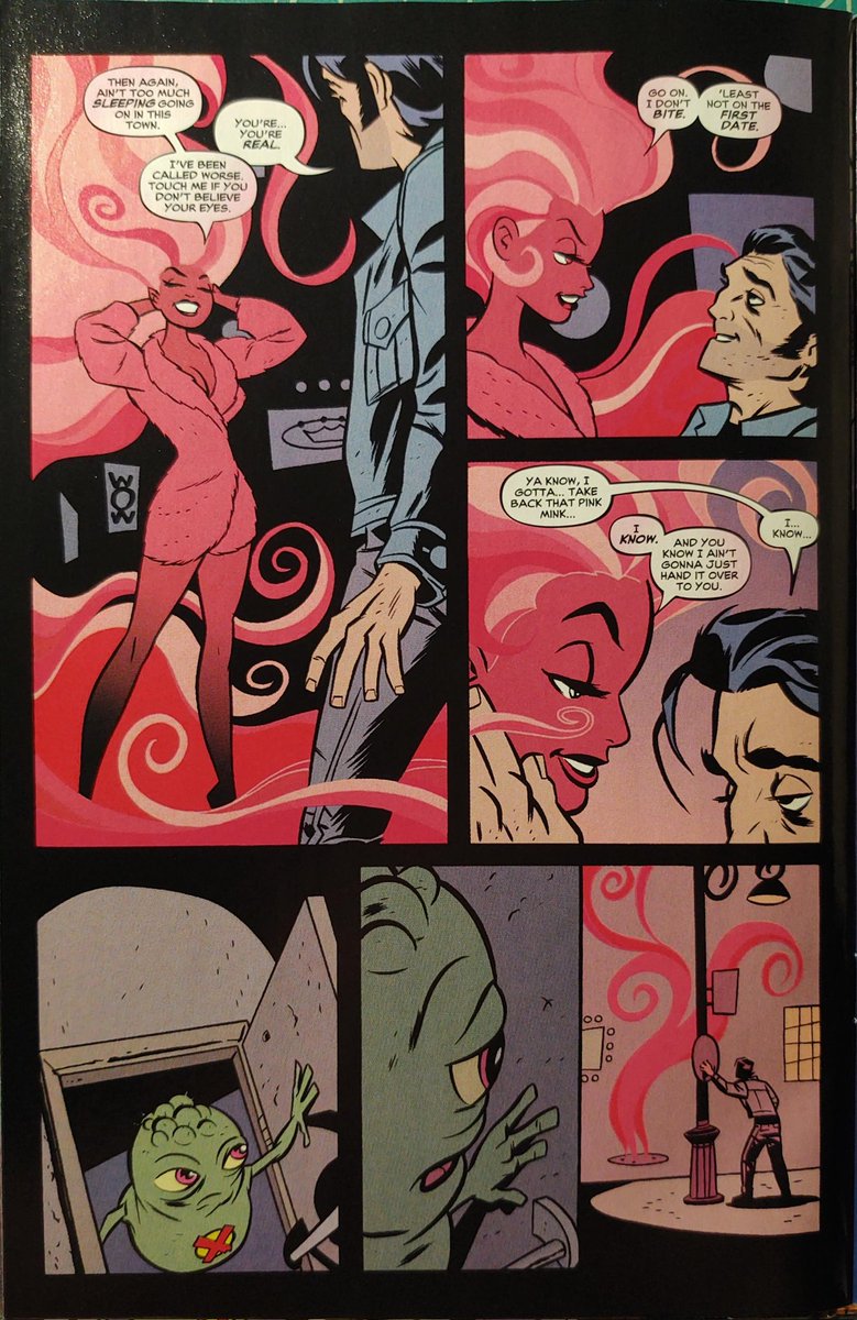 Drew90888211's tweet photo. Wolverine & Doop 1&2 by Peter Milligan, Darwyn Cooke, J Bone, and Laura Allred with letters by Blambot's Nate Piekos. This is a really good looking comic #MarvelComics #petermiligan #darwyncooke #jbone #lauraallred #natepiekosofblambot https://t.co/jdC7i1J01Q