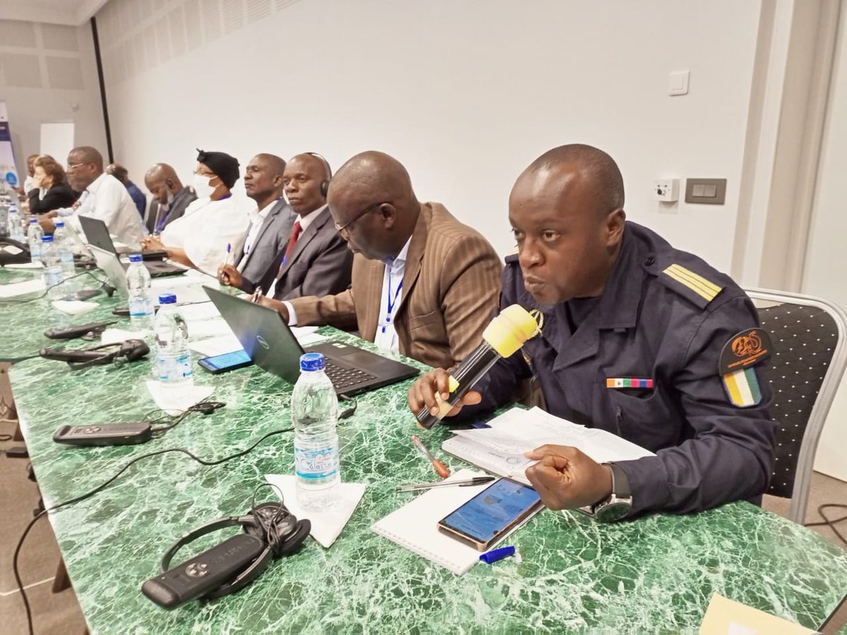 ACMAD_org's tweet photo. Day 3 of Abidjan meetings:  Building partnerships for Early warning for all initiative in africa, a national level example to day  20 April 2023. https://t.co/wP06ulGSLi
