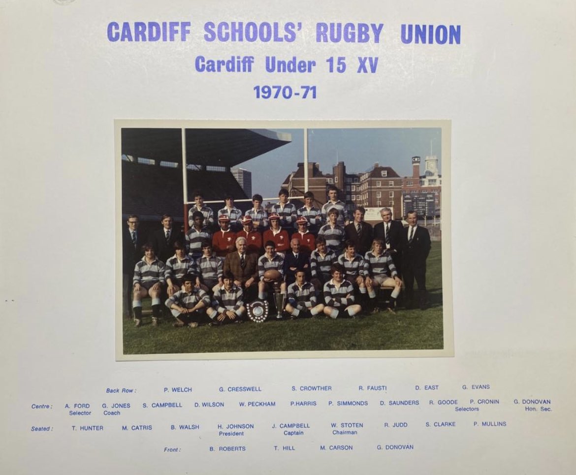 libbyeast's tweet photo. @RygbiCaerdydd So much history and so many memories. My beautiful Pops D East played in 1970-1971 https://t.co/fA3i3BpFRW