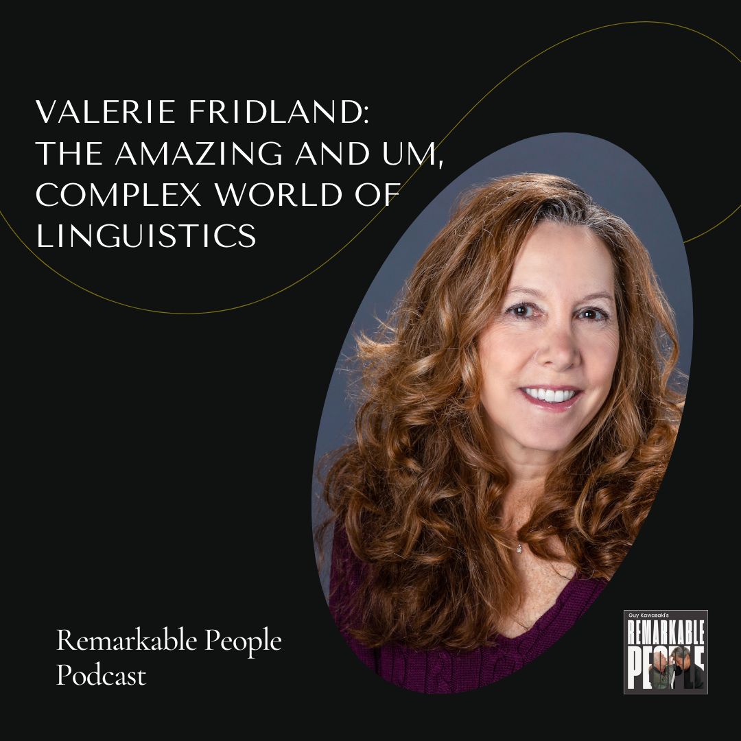 GuyKawasaki's tweet photo. Unlock the secrets of #linguistics and communication for success in our latest podcast episode! https://t.co/i6koxgJpcy π§π #languageofsuccess https://t.co/QK5zVhrcYQ