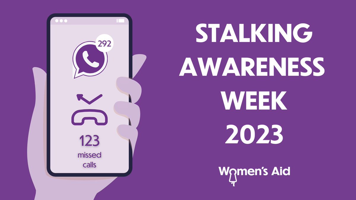 Today marks the start of National Stalking Awareness Week.
Stay tuned to our channels as we explore stalking, the signs and myth busting.
For information on support available visit: womensaidni.org