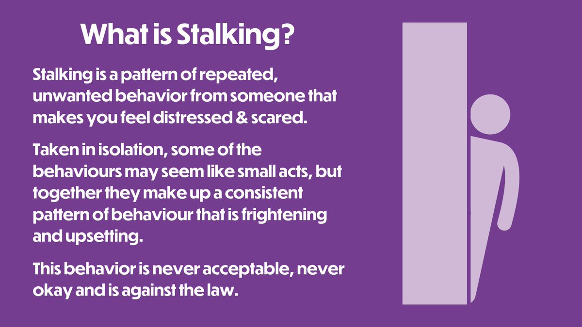 When you think of ‘stalking’ the images that come to mind are probably plots from films or tv shows, but what actually is stalking?
For information on support available visit: womensaidni.org