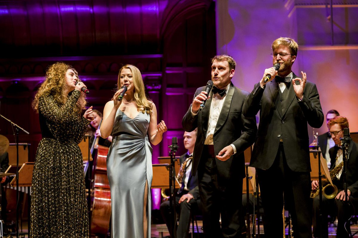 Down for the Count presents: Voices of Swing

Sat 29th Apr, 7:30pm West Road Concert Hall, Cambridge.

The 28-piece Down for the Count Concert Orchestra and vocalists return playing timeless classics from The Great American Songbook.

Book your tickets: bit.ly/3LgDTmO