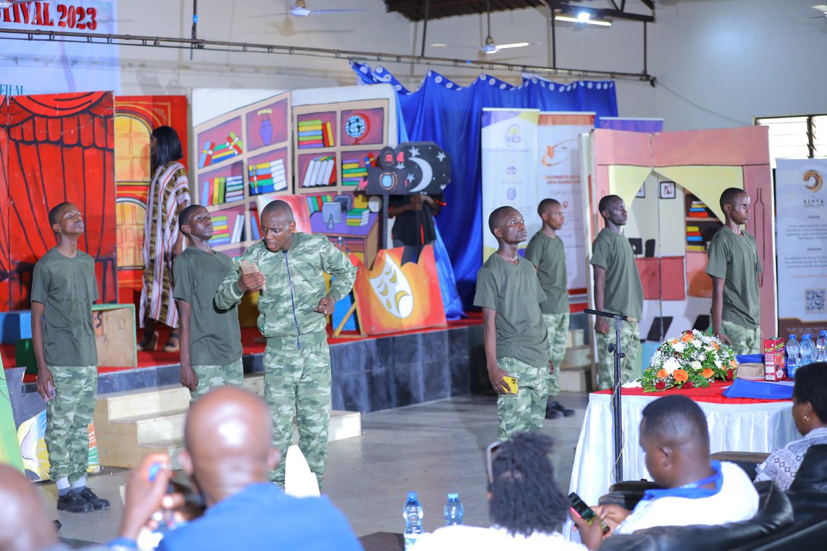 CA_Kenya's tweet photo. The energy and passion on display at the ongoing Kenya National Drama and Film Festival performances is simply amazing! The talent of these actors and actresses is truly remarkable. #DramaAndFilmFest2023 
@EduMinKenya @CADirectorGen https://t.co/A9NTS0y7vj