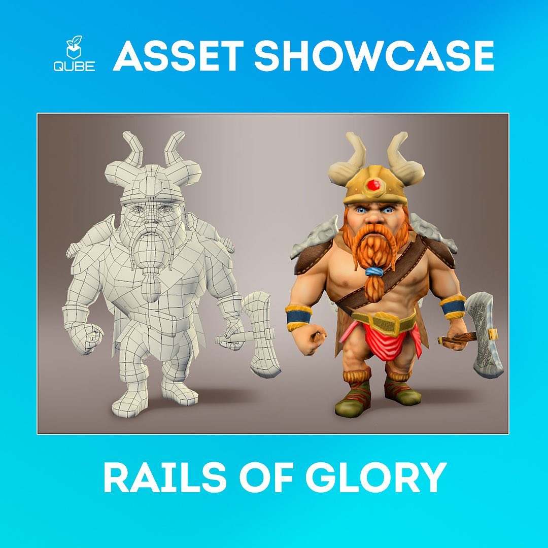 QubeTW's tweet photo. Viking model, we work on for Rails of Glory. https://t.co/2FtsGxljZx