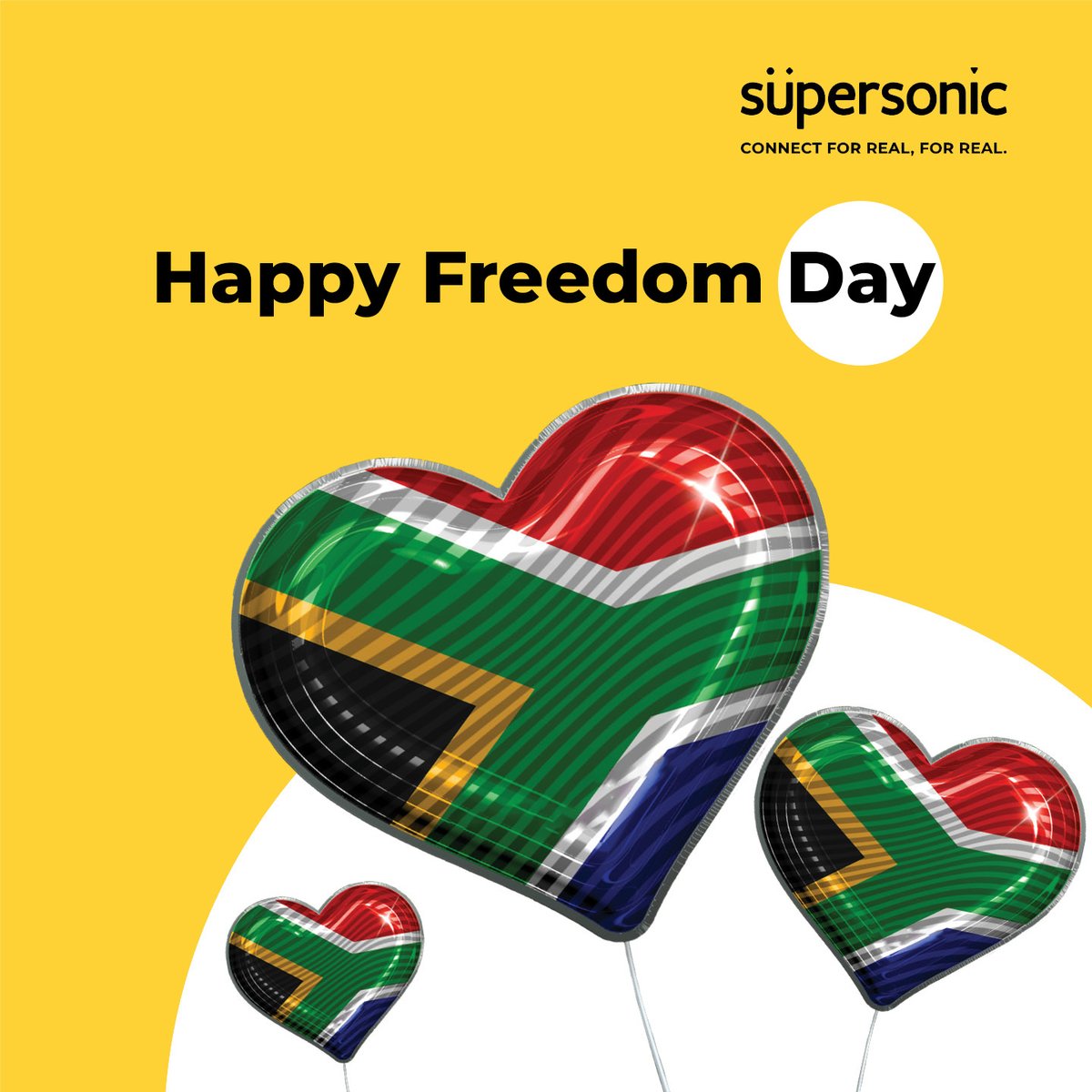 supersonicfibre's tweet photo. Happy Freedom Day South Africa.
#ConnectForRealForReal https://t.co/4ElkQhnMKJ