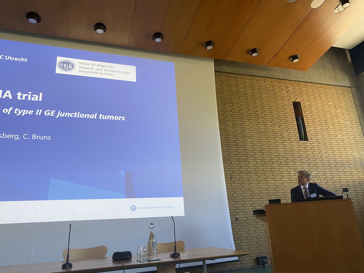 Sheraz Markar (@markarsheraz) on Twitter photo <a href="/RichardvHill/">R. van Hillegersberg</a> discussing the cardia trial. Important trial for siewert 2 cancer #OGOS2023 <a href="/RichardvHill/">R. van Hillegersberg</a> discussing the cardia trial. Important trial for siewert 2 cancer #OGOS2023