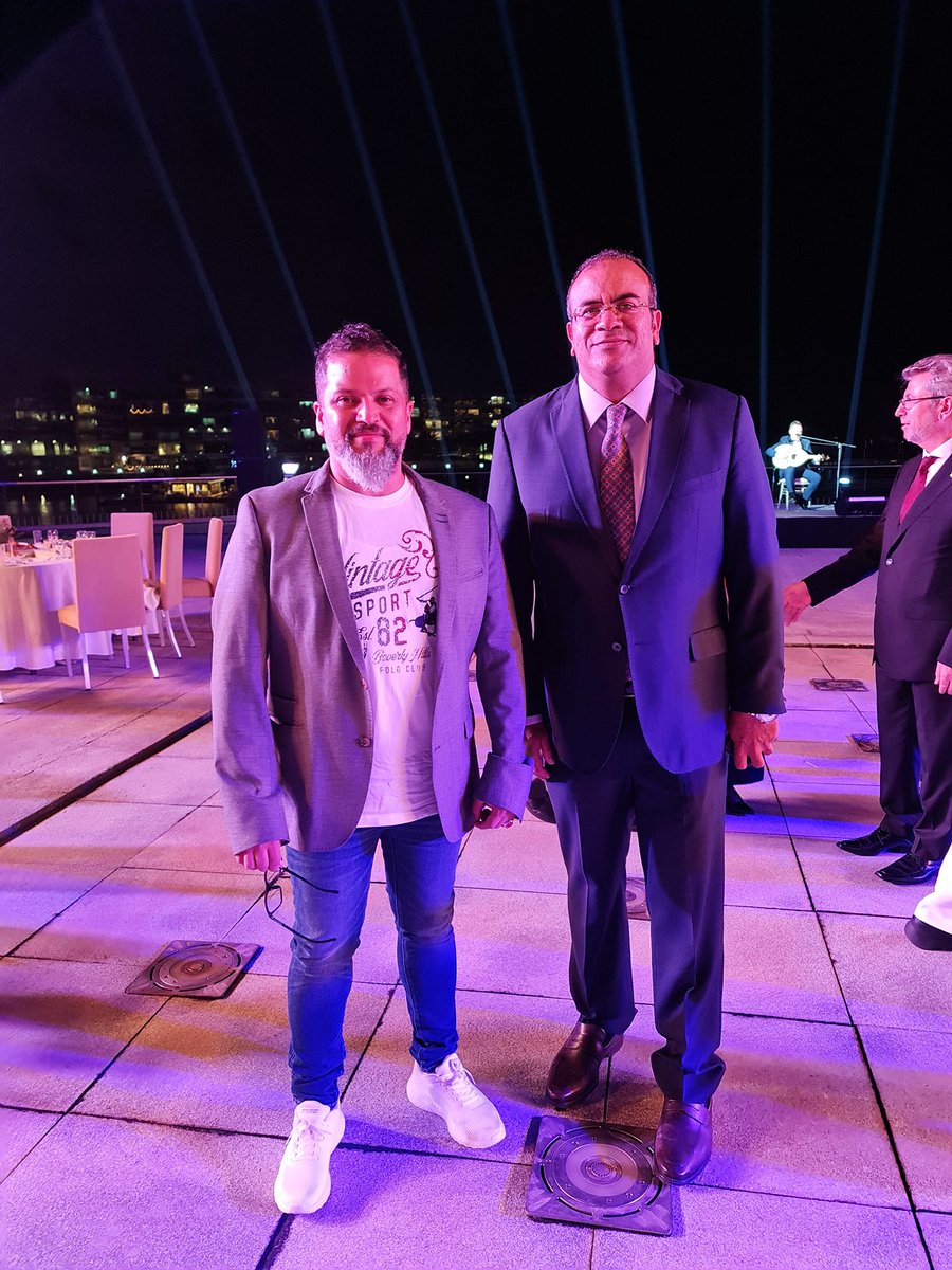 NidalKhaddour's tweet photo. بمبادرة كريمة من سمو الشيخ عبد الله بن زايد آل نهيان وزير الخارجية الإماراتي، أحيت السفارة السورية في أبو ظبي ذكرى الجلاء، وذلك في مقر وزارة الخارجية والتعاون الدولي الإماراتية. بحضور مميز للعديد من السفراء و الوزراء و شخصيات عامة في الدولة
#EVENT #embassy #UAE https://t.co/Hc6IyEknqn
