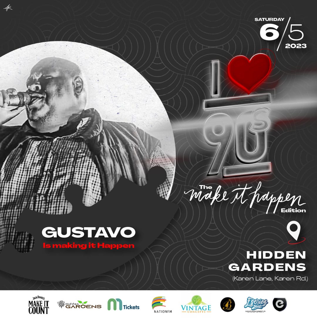 Our Mc For The Night <a href="/gustavokingpin/">George King Gustavo</a> Nairobi's Freshest  Mc. 6th May @hiddengardenske. Grab youf ticket now *229*88#.
#Rigathigachagua #Jeffmwathi #420day #Ilovethe90s #Maythevibebewithyou