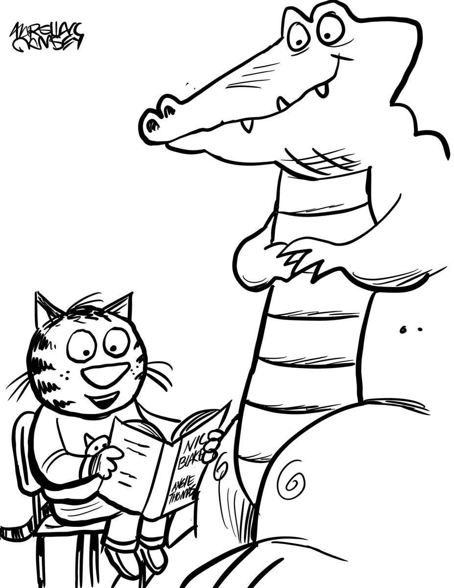MarshallRamsey's tweet photo. Story time for Mr. ML. #ColoringWithBanjoAndPip #Coloring #Coloringsheet #ForKids #BTPosse #MrML #Sam https://t.co/CKtidqQ9ZL