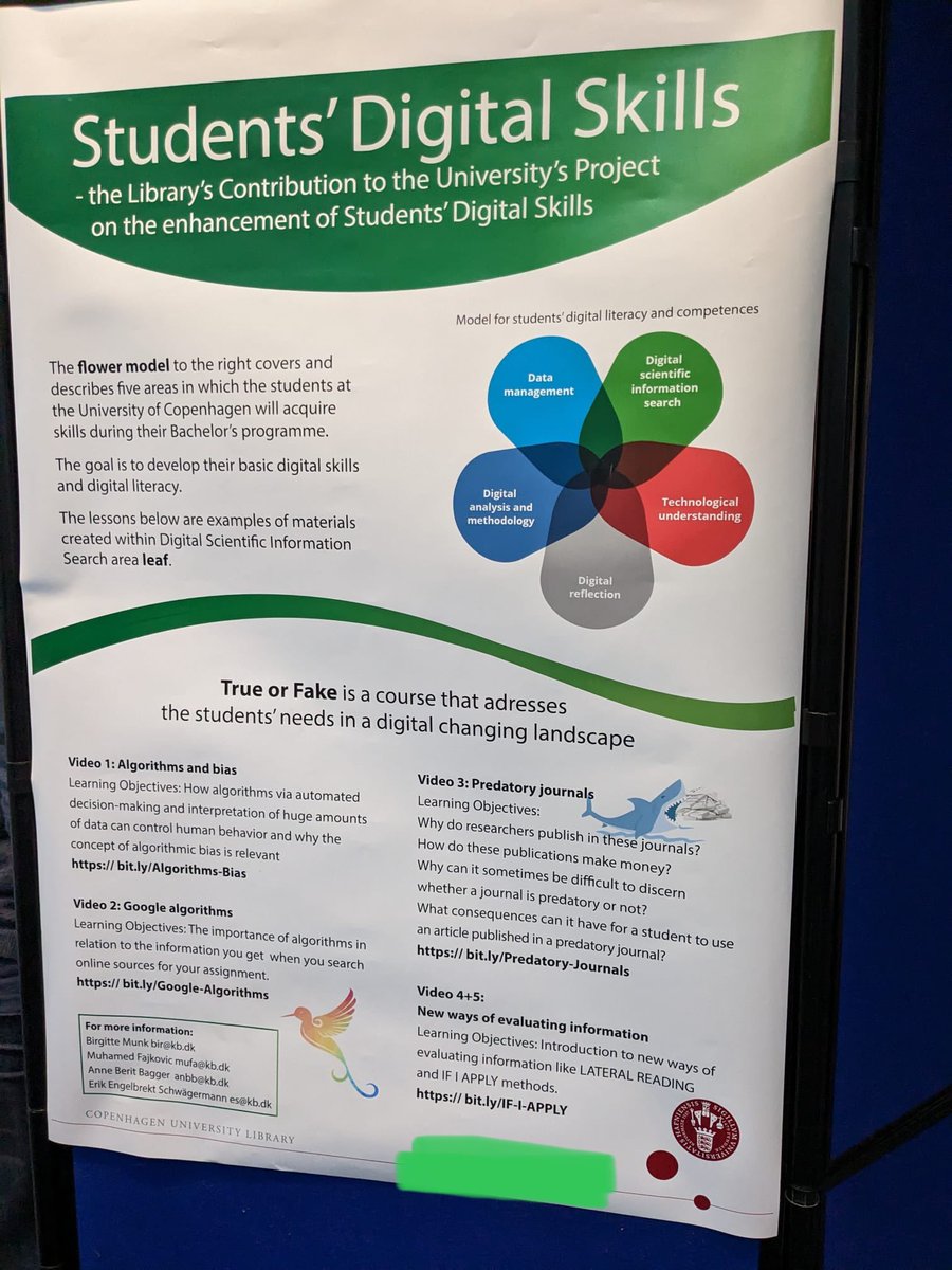 Was already enjoying #lilac23 immensely, but to find #ifiapply as part of this amazing poster was just delightful. Missing Eryn and <a href="/tho4/">Sabrina Thomas</a>