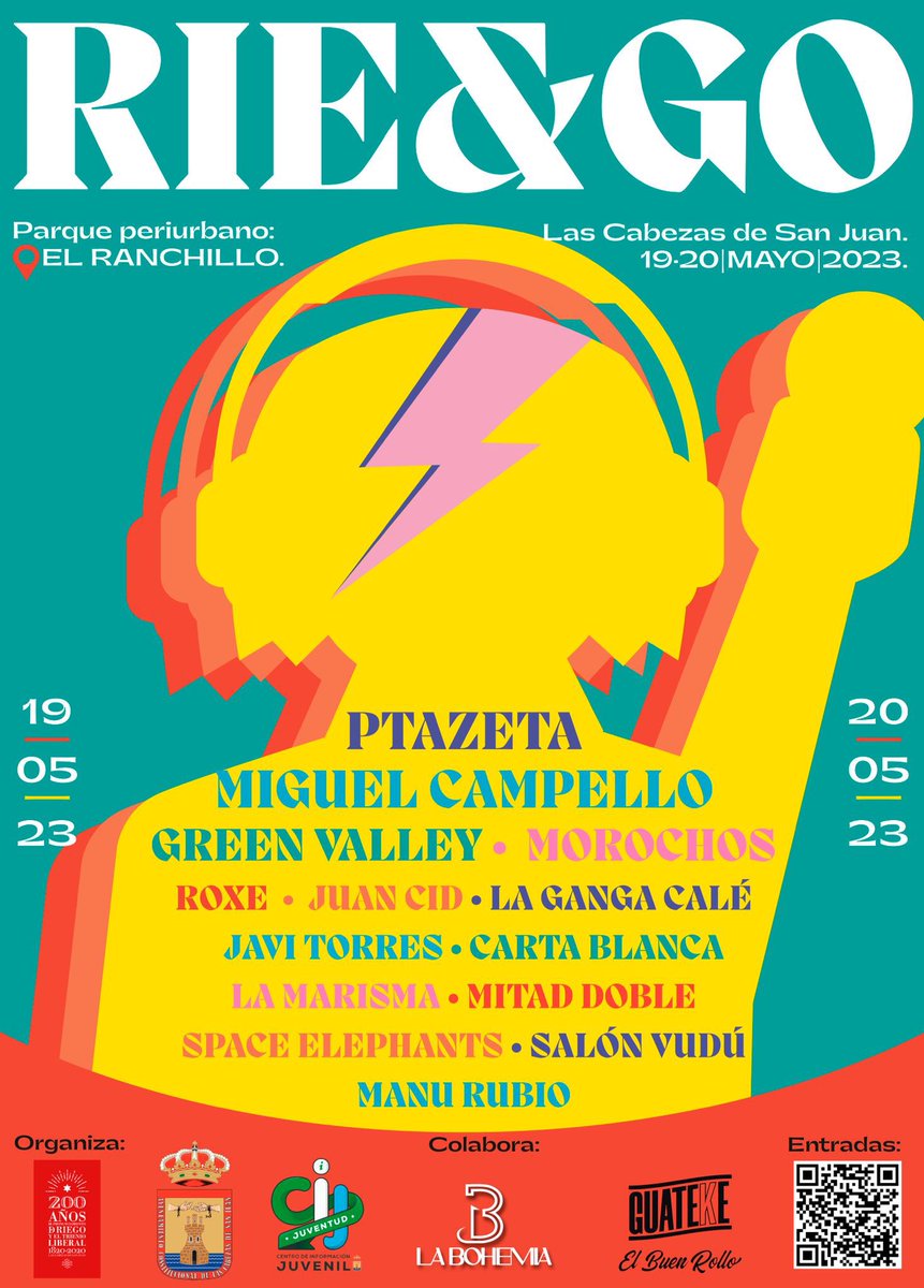 Necesito vuestra AYUDA!!
He creado un festi con unos compañeros y necesitamos difusión!! 
Somos de Las cabezas de san juan (Sevilla) . <a href="/miguelcampello_/">Miguel Campello</a> <a href="/greenvalleyband/">GREEN VALLEY</a> <a href="/Ptazeta_/">EnlaCasa</a>