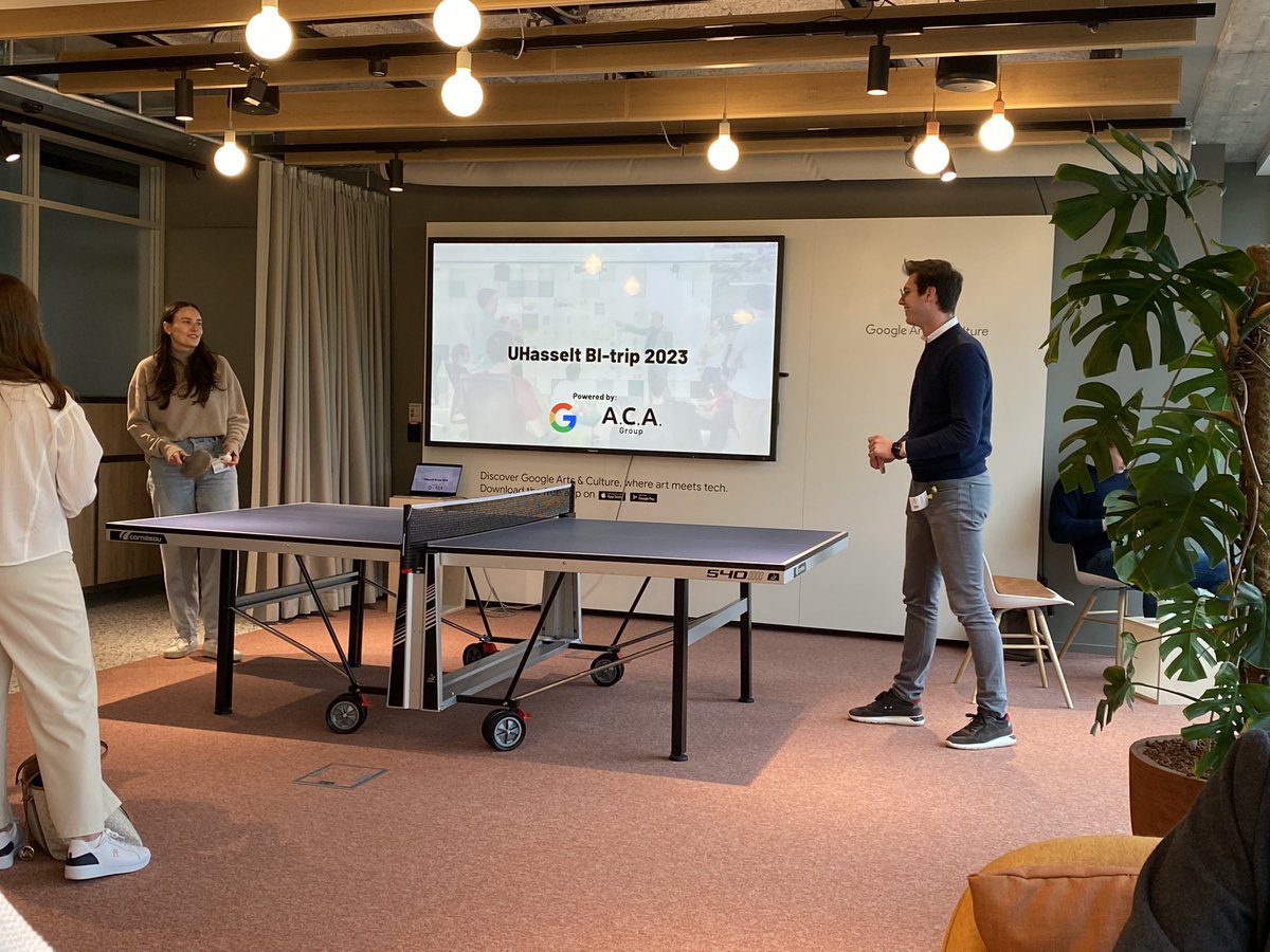 Benoit Depaire (@benoitdepaire) on Twitter photo #UHasselt students visiting #Google. Yearly Business Informatics trip, facilitated by <a href="/acagroup_be/">ACA Group</a> , still going strong. Work hard, play hard. <a href="/BEW_UHasselt/">Bedrijfseconomische Wetenschappen UHasselt</a> <a href="/businf_uhasselt/">Business Informatics Research group @ UHasselt</a> <a href="/uhasselt/">Universiteit Hasselt</a> #UHasselt students visiting #Google. Yearly Business Informatics trip, facilitated by <a href="/acagroup_be/">ACA Group</a> , still going strong. Work hard, play hard. <a href="/BEW_UHasselt/">Bedrijfseconomische Wetenschappen UHasselt</a> <a href="/businf_uhasselt/">Business Informatics Research group @ UHasselt</a> <a href="/uhasselt/">Universiteit Hasselt</a>