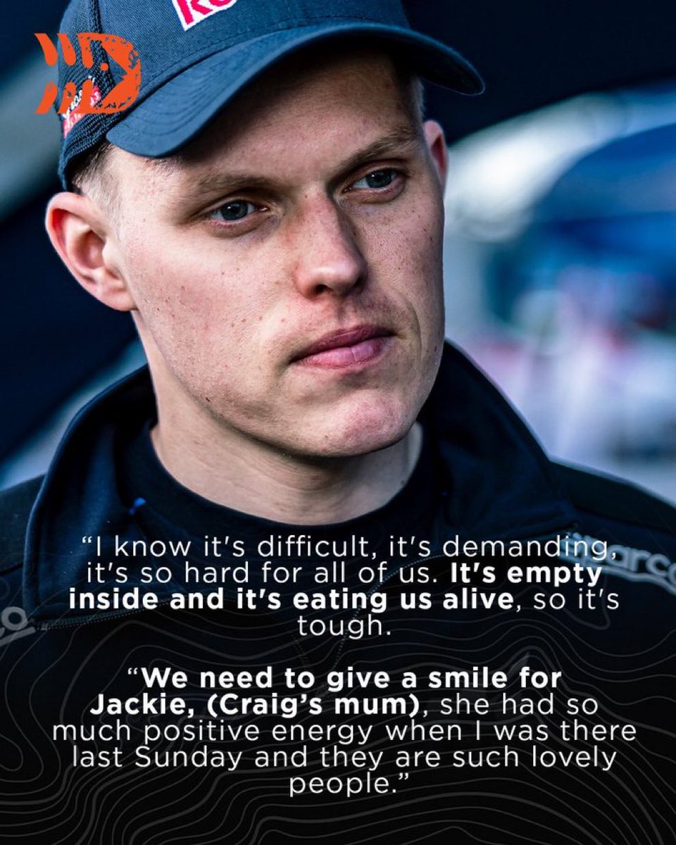 voiceofrally's tweet photo. Ott Tanak certainly found the right words 🕊️ https://t.co/anQBWDIIue