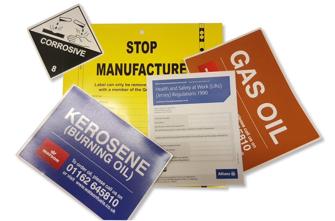 Industrial labels from Abbey Labels stand up to the job. Heavy duty, with special adhesives and synthetic materials, to ensure durability. abbeylabels.co.uk/industrial-lab…
