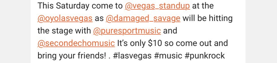 NunziaInsanity's tweet photo. #SOIJake/#thedrummerjake will be filling in on #Drums🥁for @damaged_savage this #Saturday night! Come out &amp; check out his #PunkRock drumming skills with fellow #ImageIntent #Guitarist @droadster/#dreezo See you at @oyolasvegas 🤘🏼
#LasVegas #LiveMusic #PunkMetal🎶 https://t.co/Cz7X4r2AfC