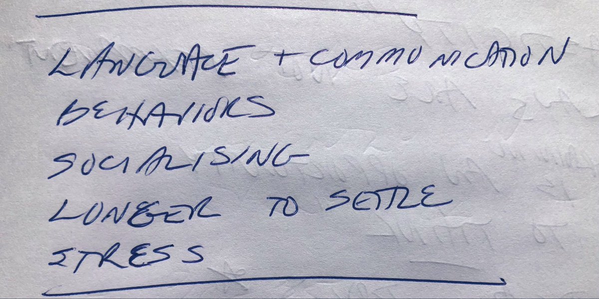 My notes from a prep call this morning. “What struggles are you seeing in the children?” I always ask. Over &amp; over again these are what I am told. Referrals to SEND for this authority have increased 300%! Covid changed our children. I don’t think we really get this.