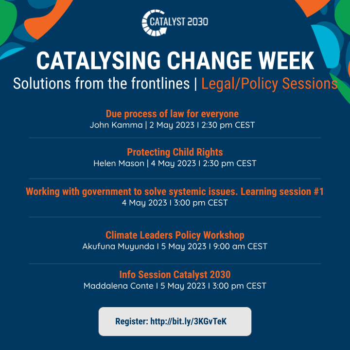 Catalyst_2030's tweet image. Join sessions on #Legal #Policy matters during #CatalysingChangeWeek2023 (1-5 May) 🌎🌍🌏
Register: catalyst2030.net/ccw-events/?_f…
Sign up to 250+ sessions: catalyst2030.info/CCWEvents
@Catalyst_2030 #Social #entrepreneurs #CCW2023