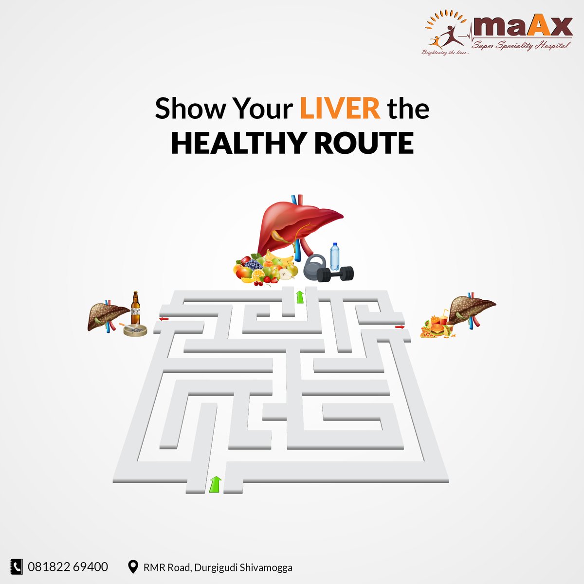 maax_hospital's tweet image. Show your liver the Healthy Route 🧩

#SolveTheMapPuzzle #MapPuzzle #SolveThePuzzle #HealthyLiver #LiverHealth #LiverIssues #liver #HealthyDiet #HealthyLifestyle #maAx #maAxhospital #maAxSuperSpecialityHospital #shivamogga #healthcare #hospitals