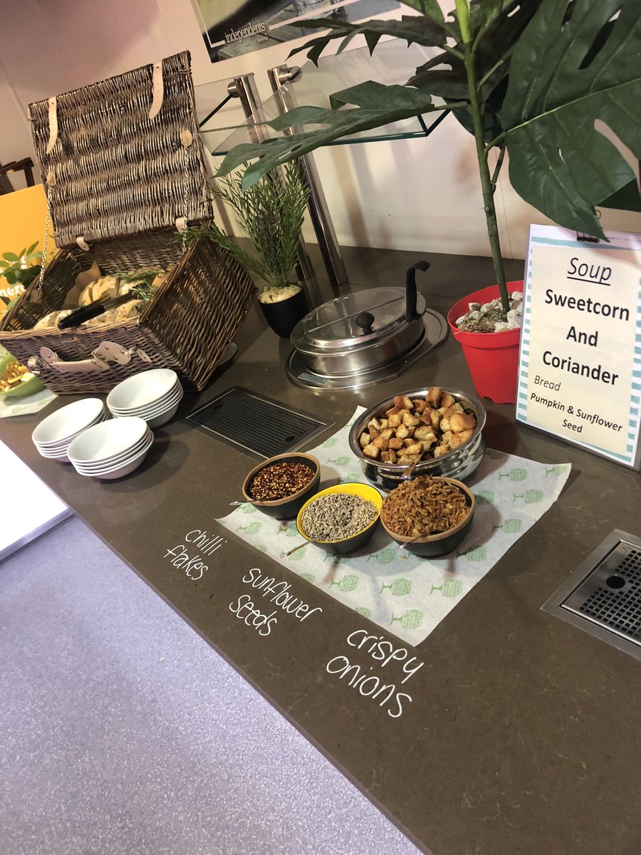 Great work team welly on the Ottolenghi style salad counter amazing 🤩 🥦🥬🥒🌶🫑 <a href="/SodexoUK_IRE/">Sodexo UK & Ireland</a> @steveiehawkins <a href="/TimFurn/">Tim Furnival</a> <a href="/suniyah09/">SonjaLoves</a> <a href="/suniyah09/">SonjaLoves</a> #plantbased #salads