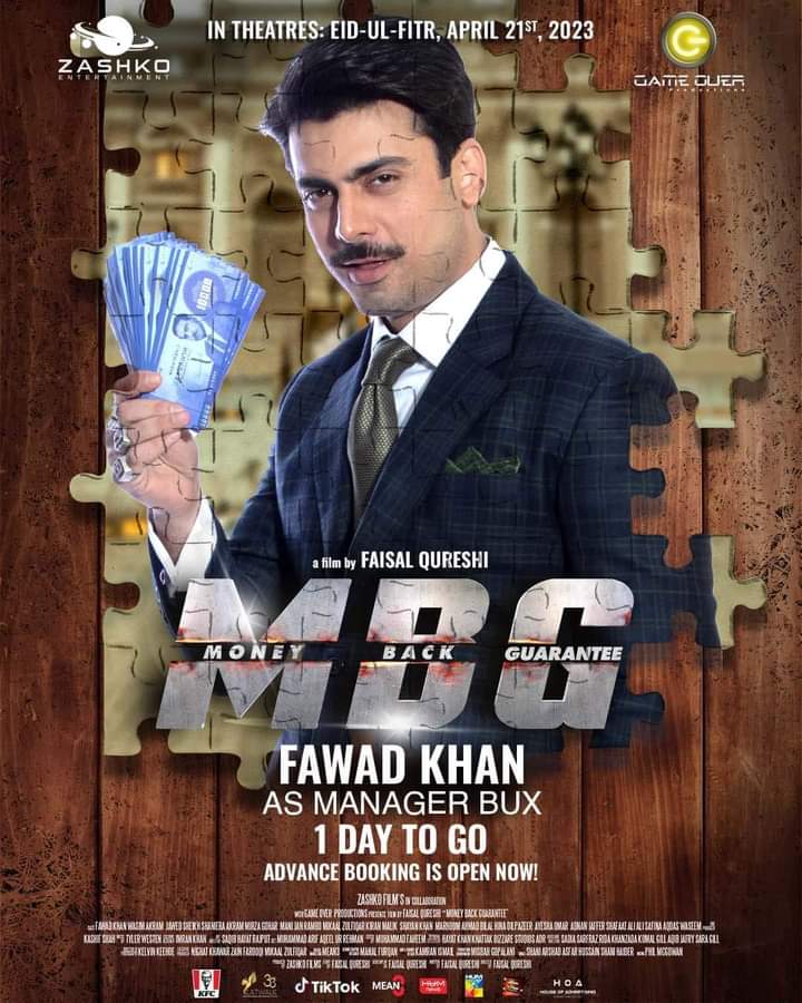 Meet the man who controls it all, the bank, the press, the money, the keys: Manager Bux

#MoneyBackGuarantee releasing on Eid Ul Fitr 2023 🤩

#ZashkoFilms #GameOverProductions #MBG #MBGOfficial #IMGC #FawadKhan #WasimAkram #ShanieraAkram #Lollywoodfilmindustry