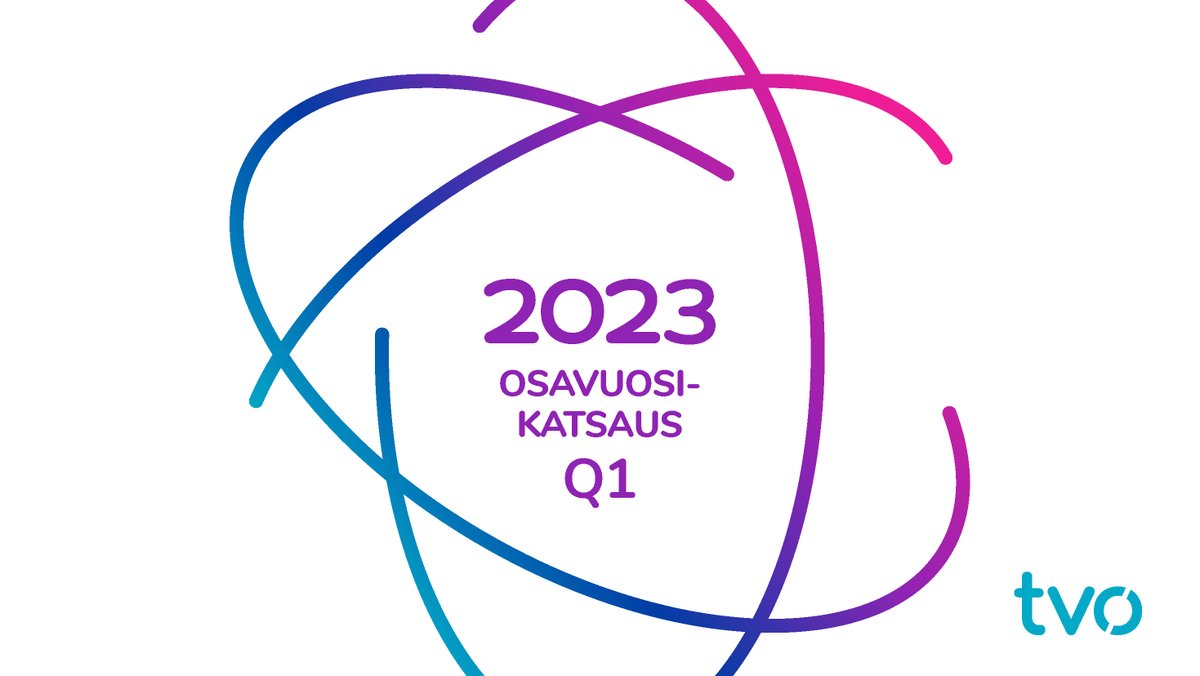 Teollisuuden Voima Oyj:n #osavuosikatsaus tammi-maaliskuu 2023 on julkaistu! Tutustu osavuosikatsaukseen verkkosivuillamme: tvo.fi/sijoittajat/ta…

⚡️ #tvo #olkiluoto #ydinvoima
