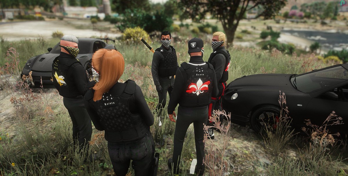 playPNDH's tweet photo. Always together as a family #TheSaints #Saints #NoPixel #NoPixelSA https://t.co/kUmriiLjd7