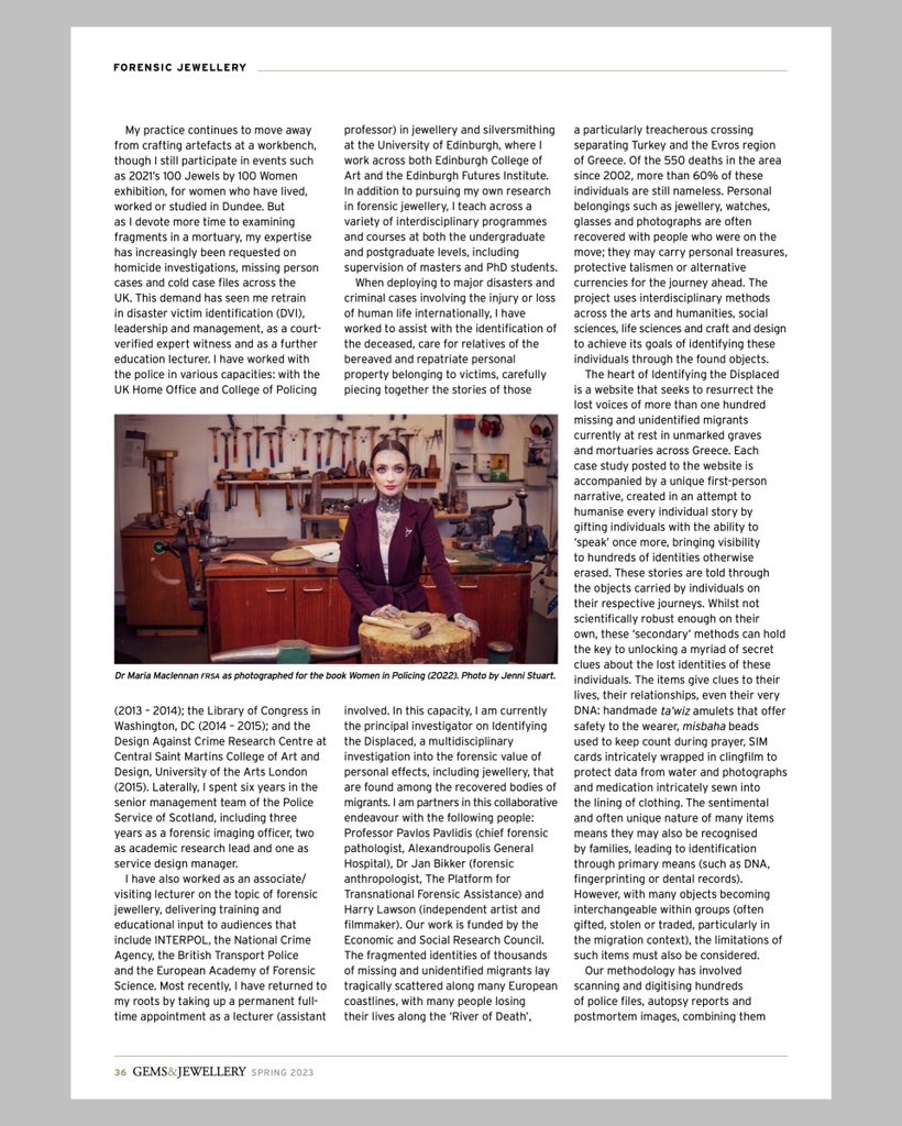 Dr Maria Maclennan (She/Her) 💎💀🎨🕵🏼‍♀️🔍 tweet media