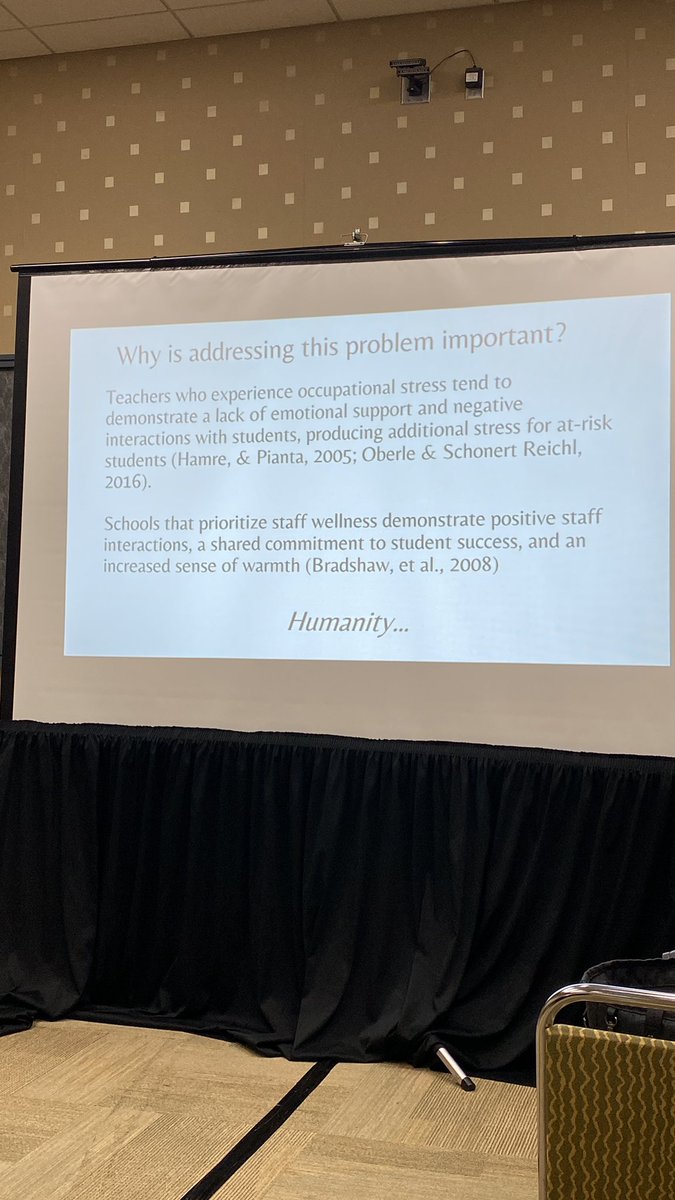 j_soracco's tweet photo. Attending an incredible session with Dr. Kimberly Yanek -@kyanek1 “…if we say yes to staff wellness, what are we willing to stop doing aka de-implement?” #SSBHC https://t.co/t1v6jtERQp