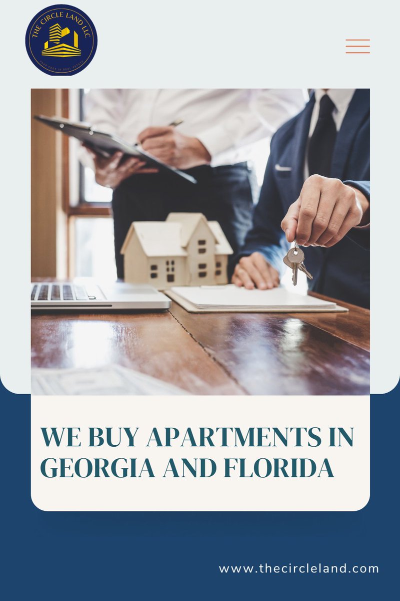 the_circleland's tweet image. Are you an owner or a broker of a multifamily properties? 
The Circle Land LLC are looking to buy a properties in Georgia and Florida. 
Contact us at thecircleland.com for more additional information we're looking for.

#multifamilyinvestment
#multifamilyinvestor
#buynsell