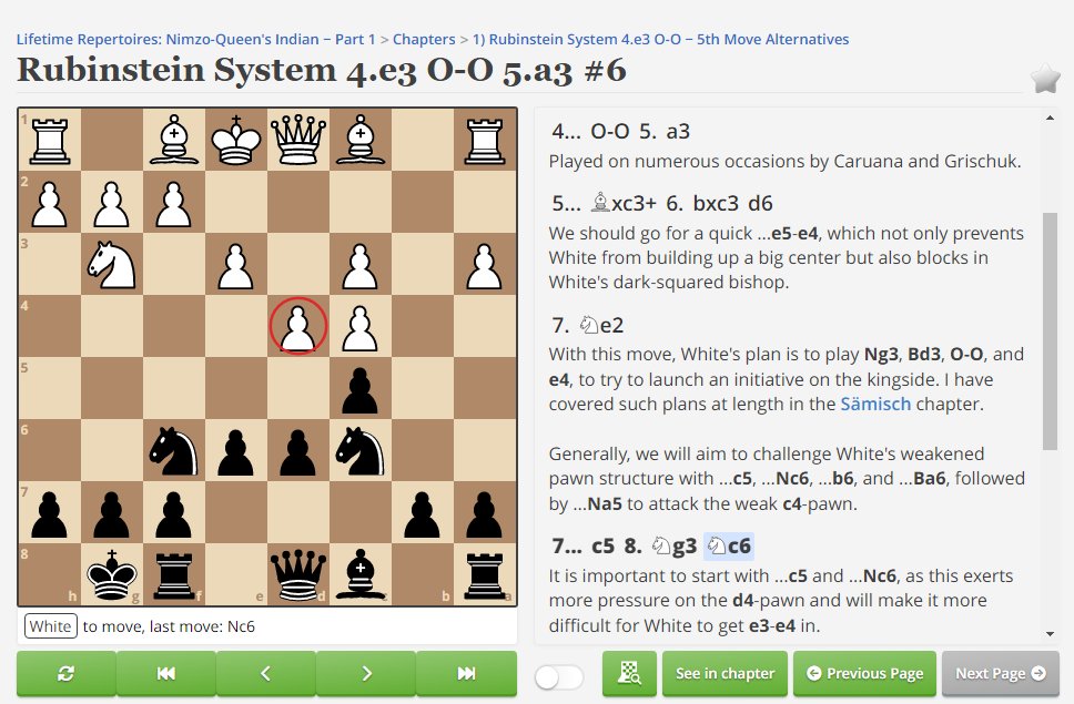 For the first 8 moves, Ding and Nepo were following my @chessable  Lifetime Repertoire on the Nimzo-Indian.

Apologies for not covering 9.Ra2, students! I am working on it, and the course will be updated shortly. Enroll now:

chessable.com/lifetime-reper…

#DingNepo