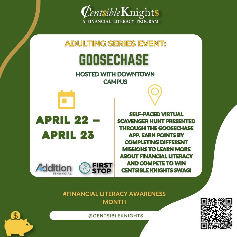 Join our Virtual Scavenger Hunt! Don't miss out on the fun!
.
.
.
#ucf #ucfstudent #ucfevents #centsibleknights #chargeon #ucffamily #ucfknight #ucfsports #ucforlando #ucf23 #ucfgrad