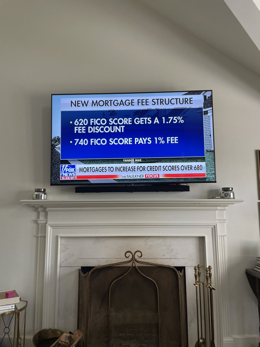 Truemaze's tweet photo. @WilkowMajority Andrew, love the show and listen daily. I work in banking finance and have for 20 years and this new Biden mortgage rule is absolutely insane! Punishing people with good credit and rewarding those with bad…sounds like Socialism https://t.co/ie2cnWsyiO