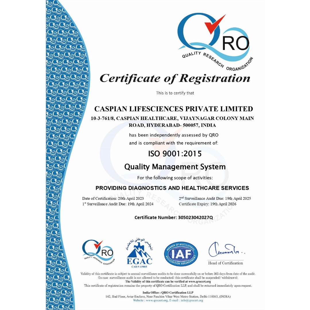 DrOslerJunaidy's tweet photo. I proudly announce that #CaspianHealthcare has achieved #ISO 9001:2015 #Quality #Management System #Certification. We have always been committed to providing the best care for our patients, and we will continue to do so to meet the #community's needs.
#ISO9001 #EGAC #QRO #IAF https://t.co/AykciyGKqL