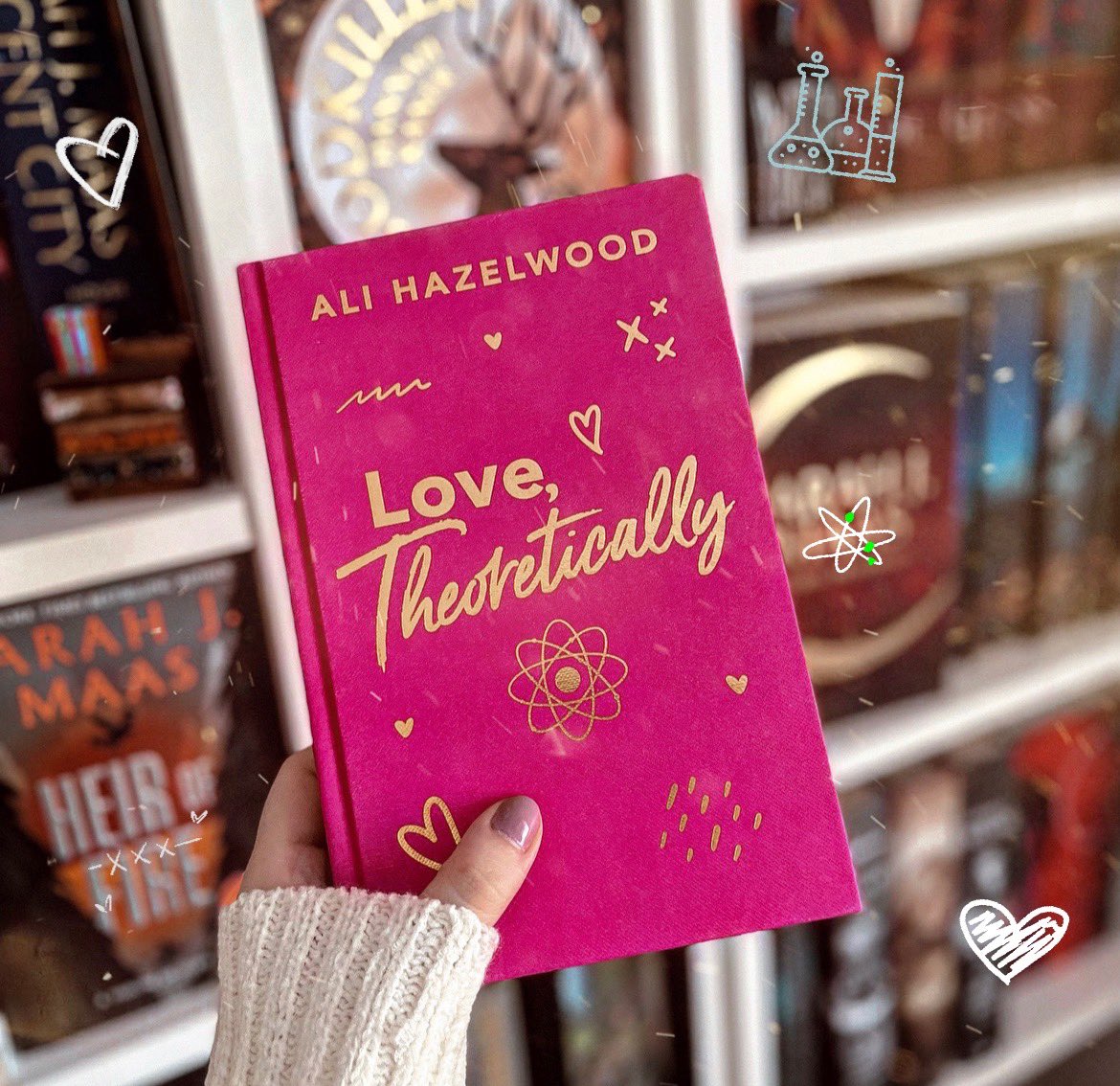 Thank you, thank you, thank you to @LittleBrownUK @PiatkusBooks for this beautiful proof of my most anticipated release of 2023! 🫶🏼 instagram.com/p/CrQ3eYSI12l/… #alihazelwood #lovetheoretically