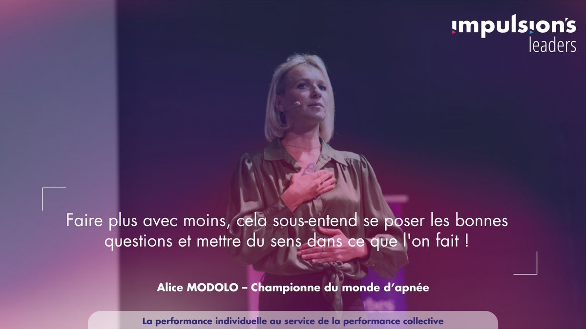 EDFutur's tweet photo. [#IMPULSIONSLEADERS accueille @AliceModolo] 🥇🌊

Après un accueil convivial, nous avons eu l'honneur d'accueillir @AliceModolo, Championne du monde d’Apnée venue inspirer les dirigeants sur « La performance individuelle &amp; collective ».
#OsezPerfomer #EDFutur https://t.co/s0q8dAd2vU