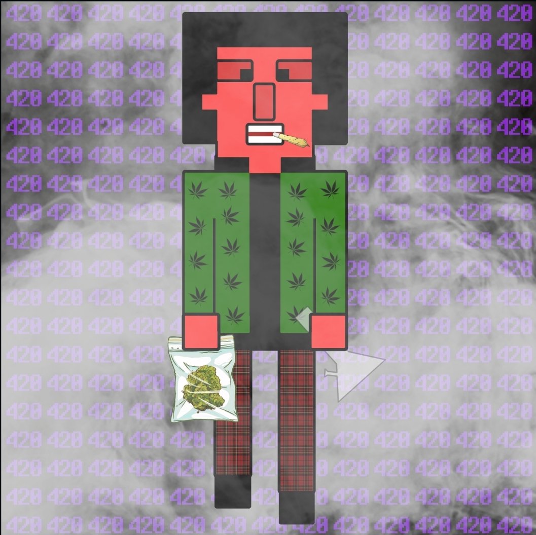 Big thanks to <a href="/JoeDisco3/">Joe Disco</a> and <a href="/Handofchaos666/">Hand of Chaos 🤘🇦🇺</a> for the dope 420 NFT! 💨💨💨 Puff on fam!