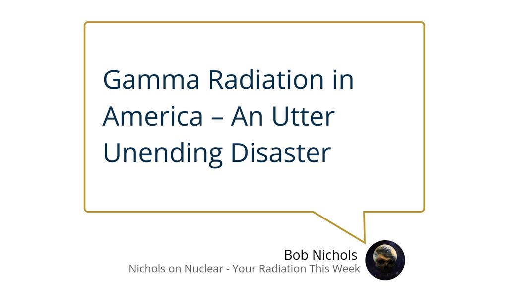 YourRads's tweet photo. Awkward, isn't it

Read the full article: Gamma Radiation in America – An Utter Unending Disaster
▸ https://t.co/ozMS1rjiyz

#BobNichols #Nuclear #MillionAWeekClub #GammaRadiation #NotFixable #GammaRadiationInAmerica #NicholsOnNuclear https://t.co/myRCBVgkGc