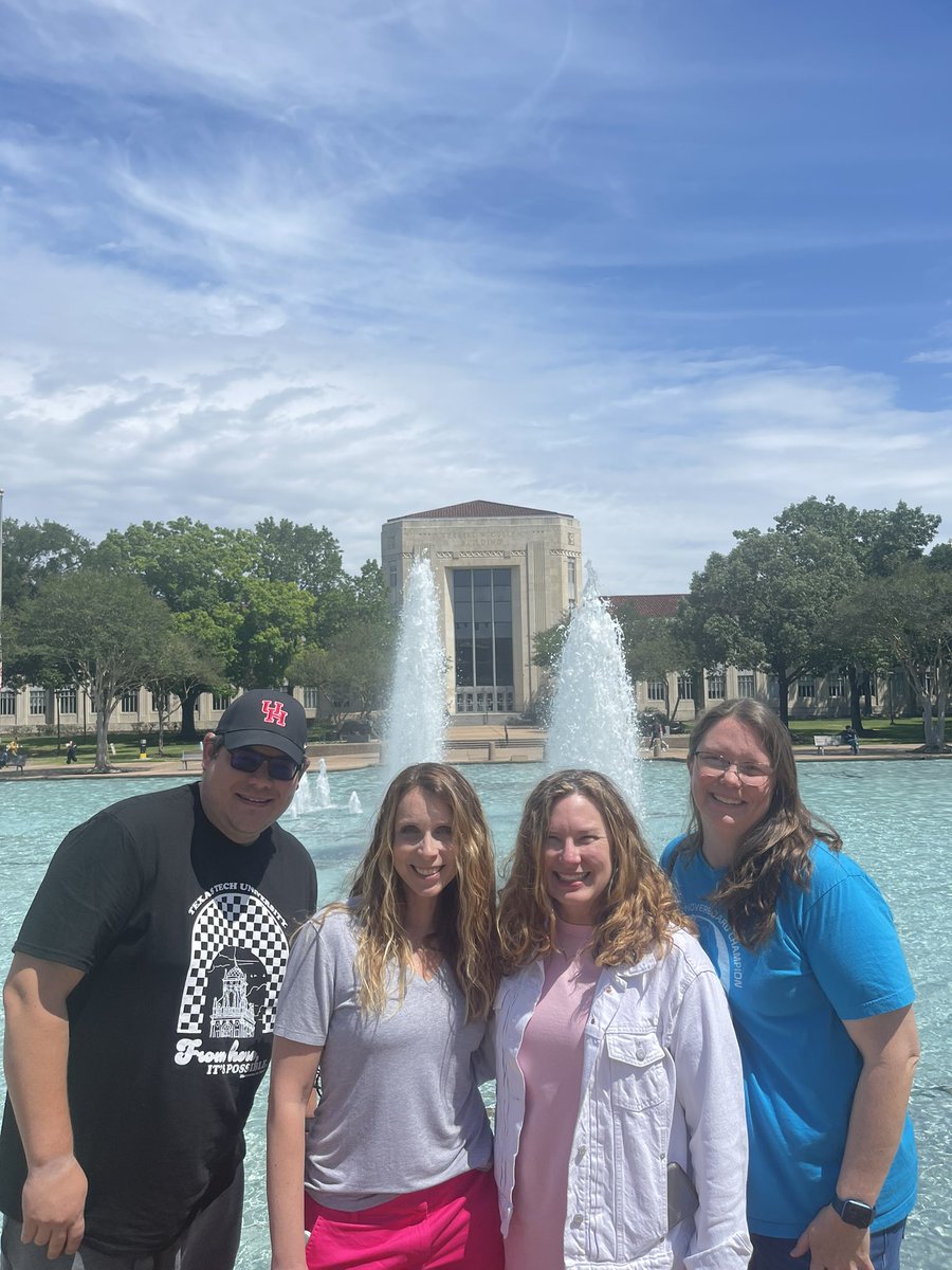 jjacobkirksey's tweet photo. Closing out the academic year w/ my @TTUEducation @CIRCLE_TTU PhD students engaged in our favorite activity: Coding together in the data room at @UHCOE @UHIEPRE! Celebrating forthcoming graduations &amp; years of collaboration together @AngelaCrevar @kmansell @LansfordsLines @LeviTTU https://t.co/DyZD7ApW5W
