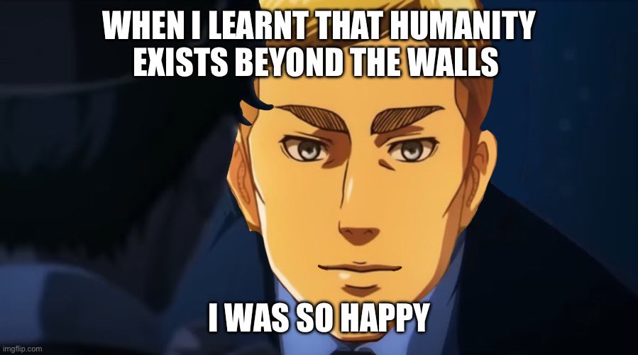 bruhyoukidding's tweet photo. What if Erwin survived? Part 1 [the good ending] https://t.co/UgCKpfqfaw