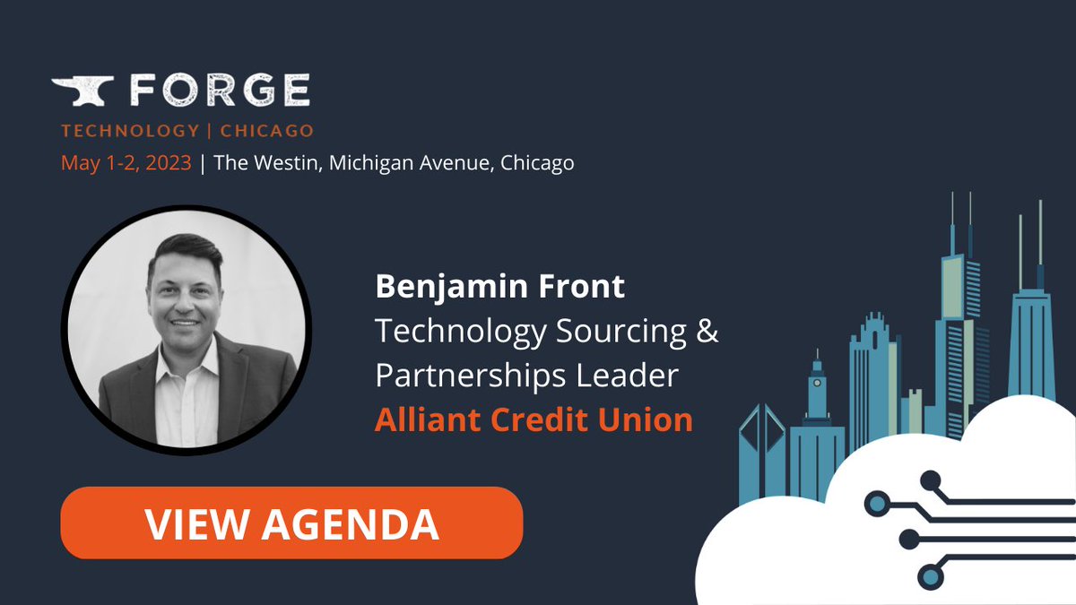 procurefoundry's tweet image. Discover how to be better partners with our stakeholder collaboration session in Chicago this May.

Featuring Benjamin Front, Technology Sourcing &amp;amp; Partnerships leader, @AlliantCU

View agenda:
hubs.li/Q01M16nR0

#ForgeTech23 #techprocurement #techsourcing