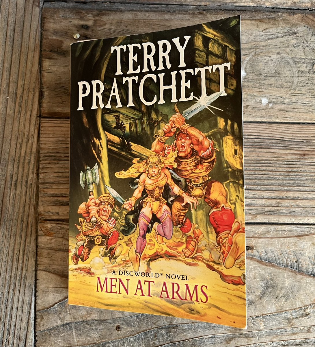 Men at Arms time!

#MenAtArms #Discworld #TerryPratchett