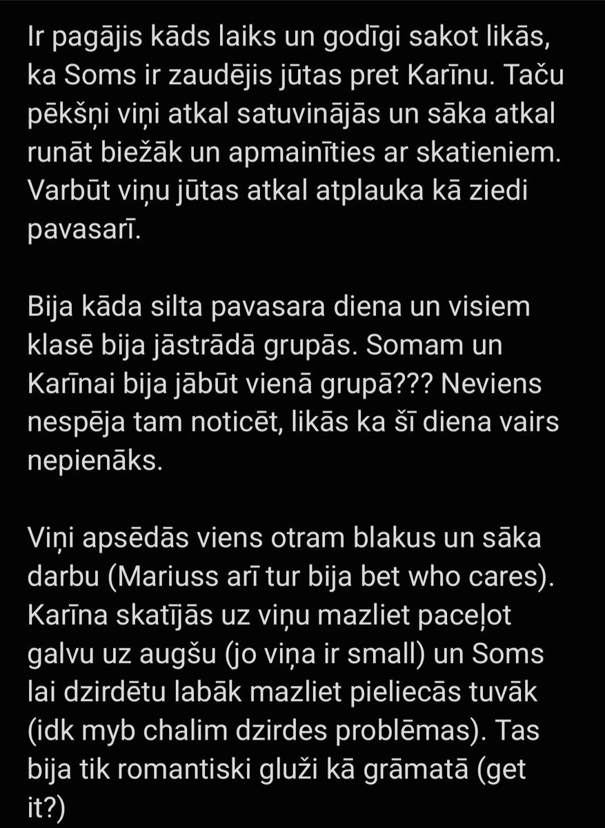 pxtriciiia's tweet image. ATNĀCĒJI!!! Atvainojos par savu pazušanu, es (batman) biju ļoti aizņemta ar personālam lietām (izglābt gotham city), bet esmu atpakaļ ar jauniem chapters. Esmu bit rusty tāpēc lūdzu esiet pacietīgi they might not be that good... #koms
