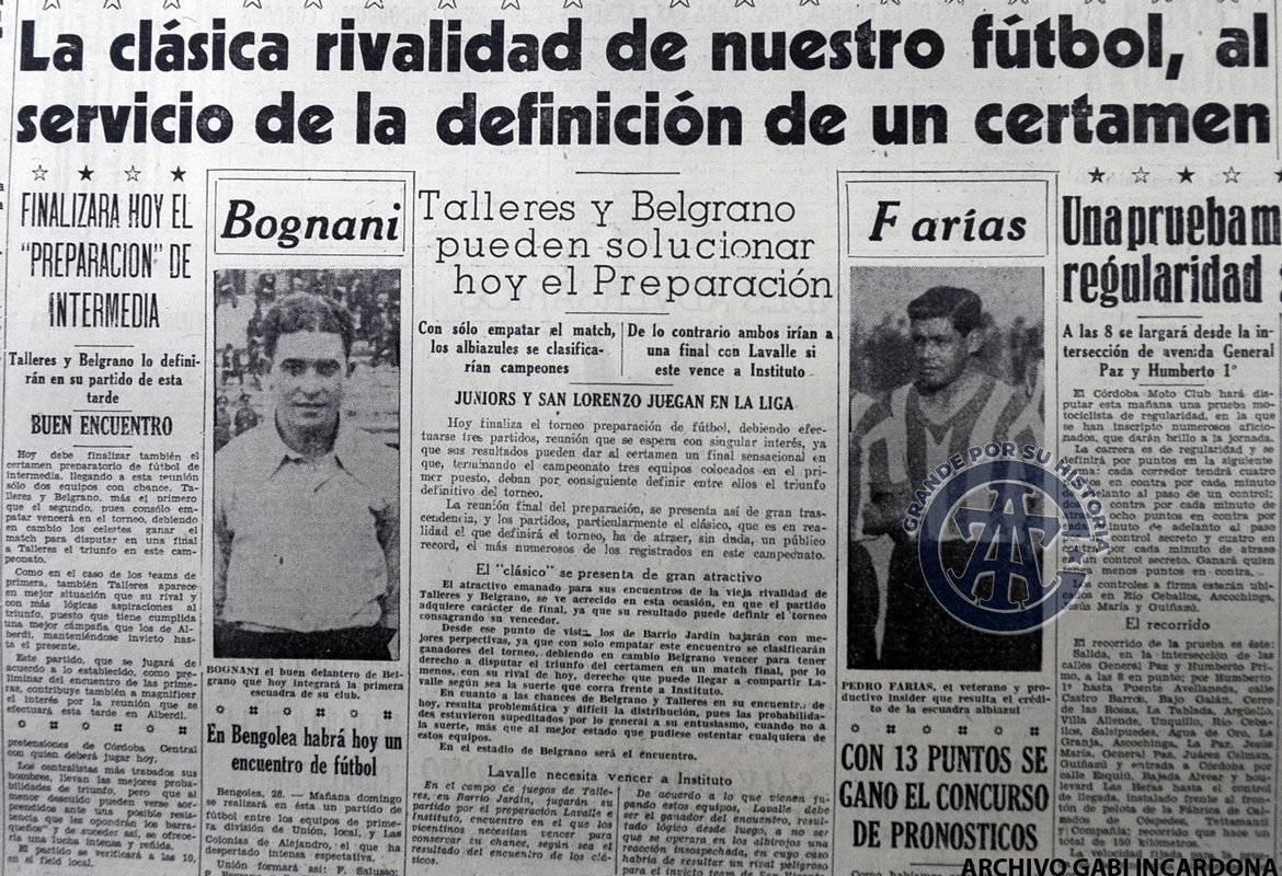 GabiIncardona17's tweet photo. 9⃣ Preparación 1938 | #UltimaFecha
🏟️#Alberdi📅29/05/1938
Ambos llegaron con chances de ser campeones. #Talleres 11pts a dos de #Belgrano que debía ganar para forzar un desempate. https://t.co/scoH2IuDqs