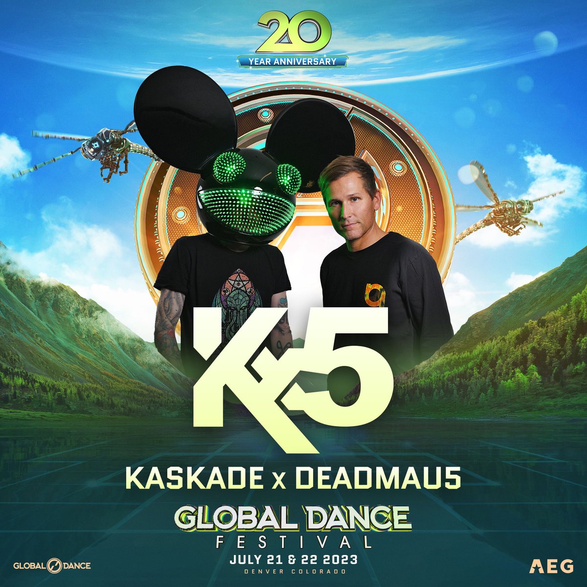 GlobalDanceFest's tweet photo. Escape to Global Dance Festival and witness @kx5official making their Colorado debut this summer for our 20 Year Anniversary event 😍

Tickets on sale Wednesday, April 26th at 12PM MT ⏩ https://t.co/O2F7RO1d0Q https://t.co/JnOUN9t0OB