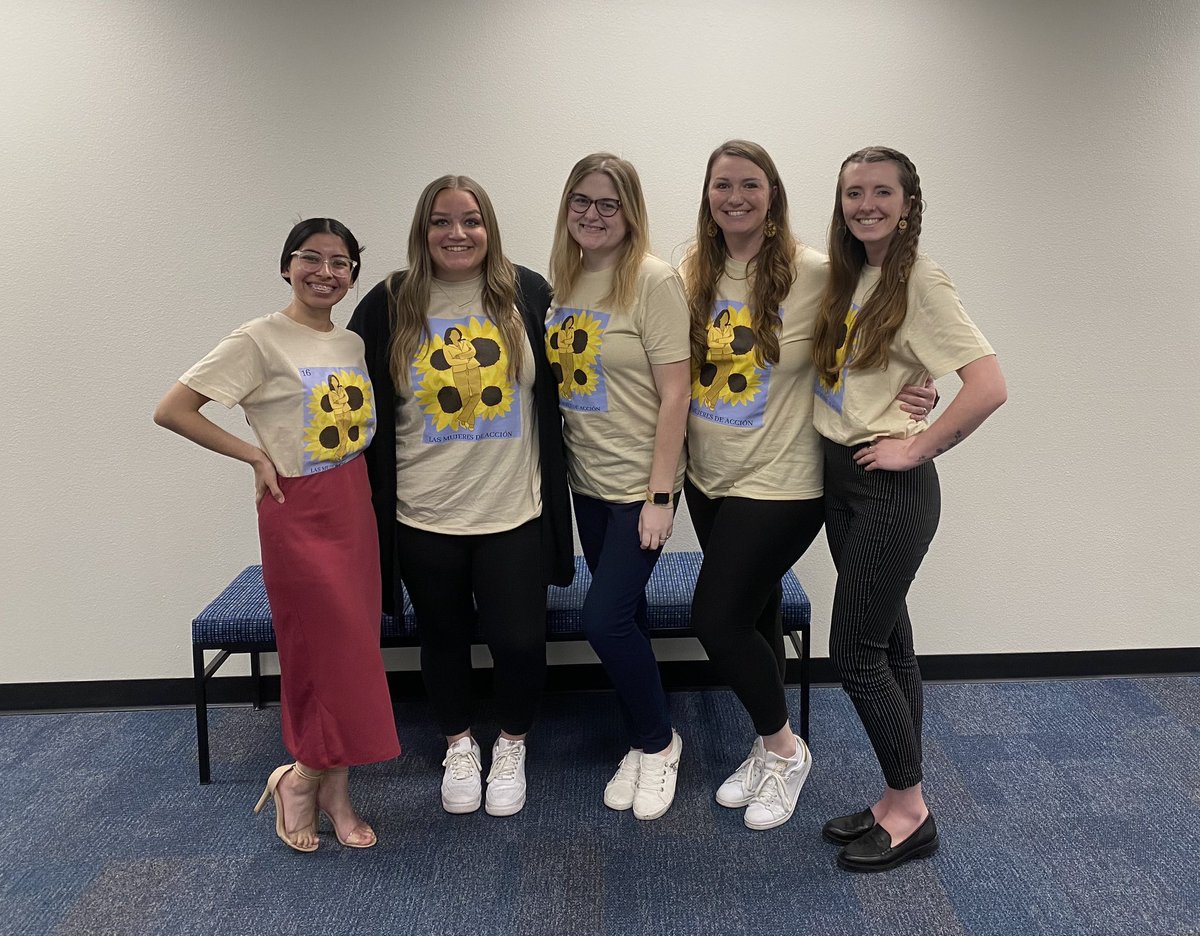 Our College of Humanities Advisors supporting <a href="/TAMUC_MDA/">¡Mujeres De Acción!</a>!🌻