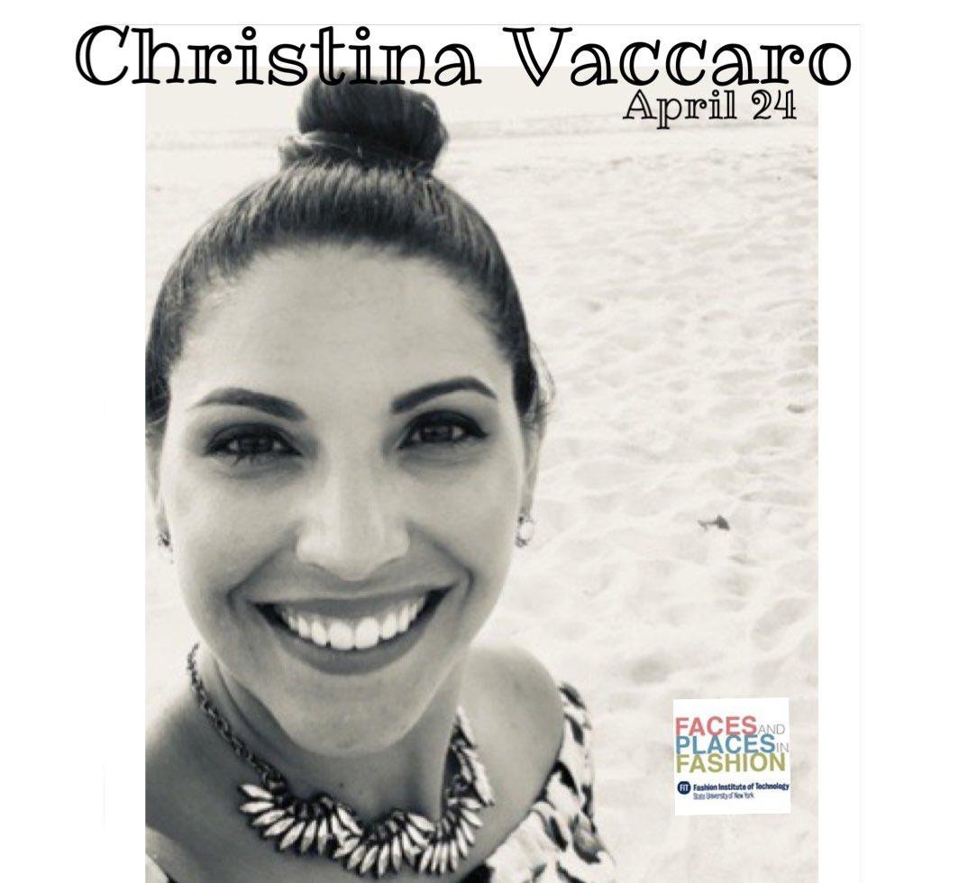 facesplacesFIT's tweet photo. Christina Vaccaro, Creative Director for Wonder Nation Kids will join me Monday 4/24 at 4:10pm to teach us a bit about kids design. https://t.co/zOAVKZ3lLi https://t.co/4Azbae9TjT