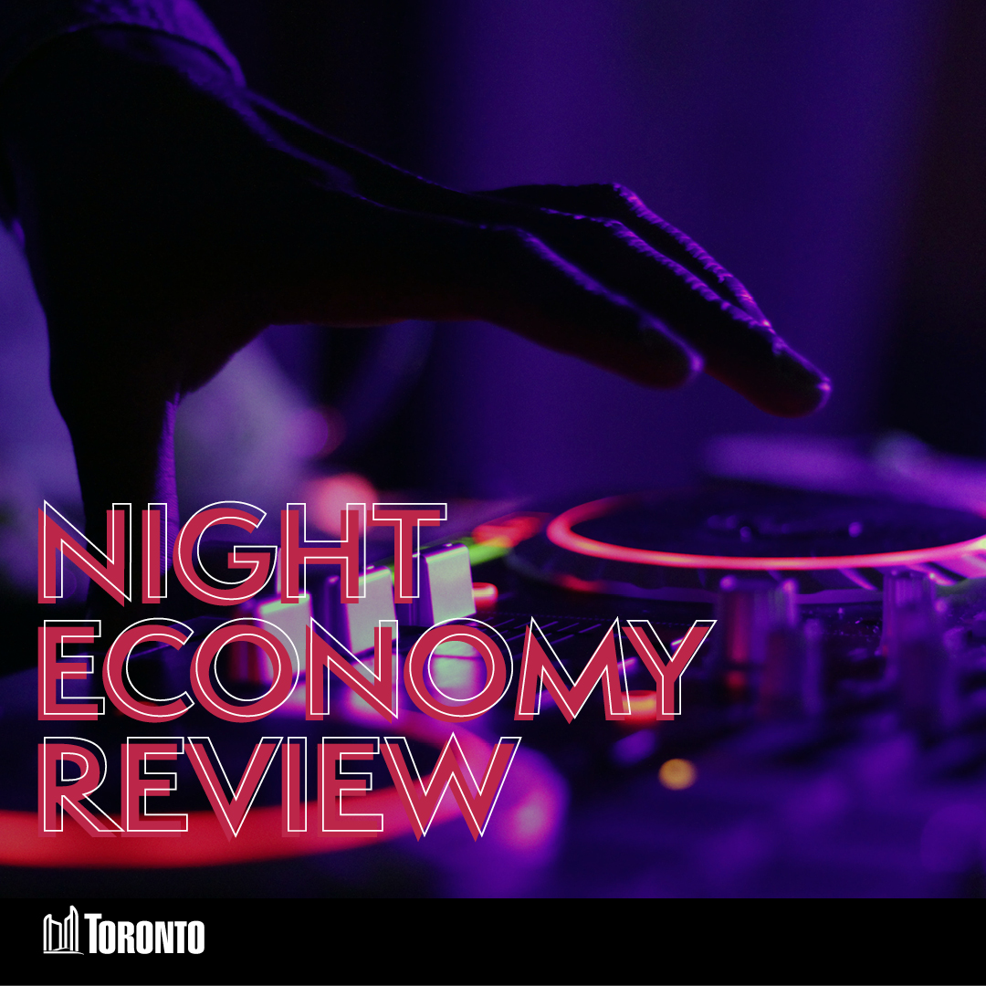 wavelengthmusic's tweet image. Our friends at #CityOfTO are looking
for input to help create a vibrant safer, and more
inclusive night economy. Have your say and take part
in the Night Economy Review survey to help shape the
future of Toronto -toronto.ca/NightEconomyRe…