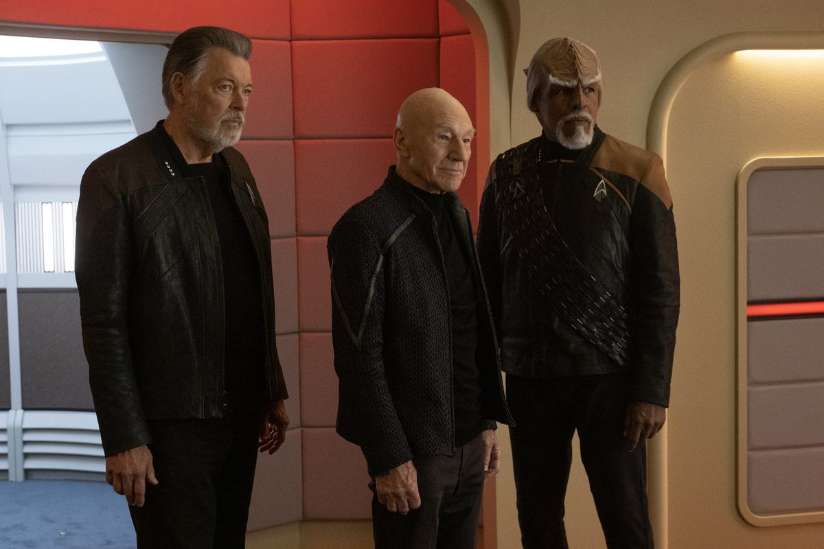 CBSTVStudios's tweet photo. The journey they began over 35 years ago ends today.
The series finale of #StarTrekPicard is now streaming on #ParamountPlus https://t.co/ri2wcHylXF
