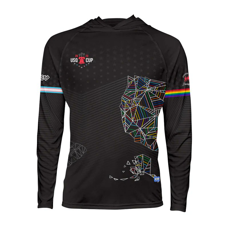 vcquadball's tweet photo. Official 2023 US Quadball Cup Merchandise is here! 
Trading cards, jerseys, long sleeves, hoodies and windbreakers are available now. https://t.co/FwsUQKuwCc